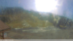 Dolní část sjezdovky