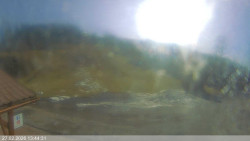 Dolní část sjezdovky