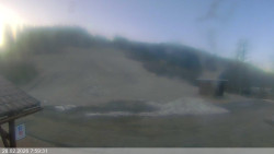 Dolní část sjezdovky