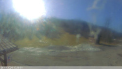 Dolní část sjezdovky