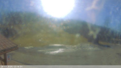 Dolní část sjezdovky