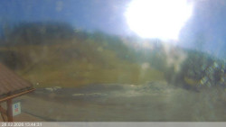 Dolní část sjezdovky