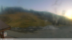 Dolní část sjezdovky