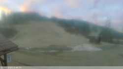 Dolní část sjezdovky