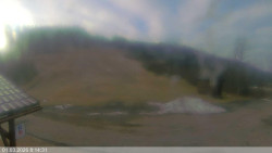 Dolní část sjezdovky