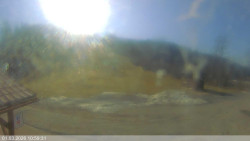 Dolní část sjezdovky