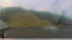 Dolní část sjezdovky