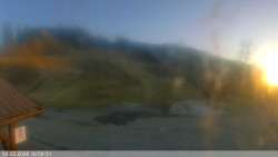 Dolní část sjezdovky