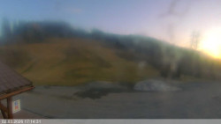 Dolní část sjezdovky