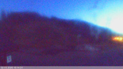 Dolní část sjezdovky