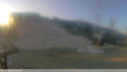 Dolní část sjezdovky