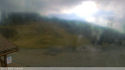 Dolní část sjezdovky