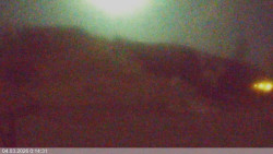 Dolní část sjezdovky