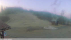 Dolní část sjezdovky