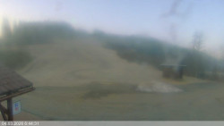 Dolní část sjezdovky