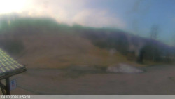 Dolní část sjezdovky