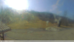 Dolní část sjezdovky