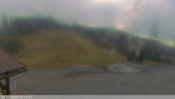 Dolní část sjezdovky