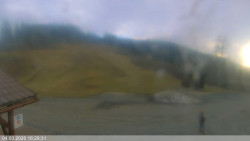 Dolní část sjezdovky