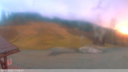 Dolní část sjezdovky