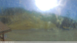 Dolní část sjezdovky