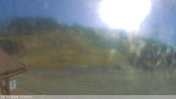 Dolní část sjezdovky