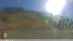 Dolní část sjezdovky