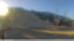 Dolní část sjezdovky