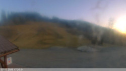 Dolní část sjezdovky