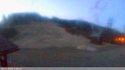 Dolní část sjezdovky