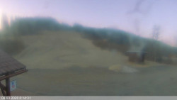 Dolní část sjezdovky