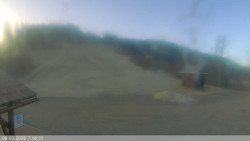 Dolní část sjezdovky