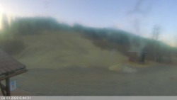 Dolní část sjezdovky