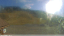 Dolní část sjezdovky