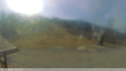 Dolní část sjezdovky