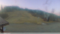 Dolní část sjezdovky