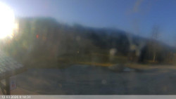 Dolní část sjezdovky