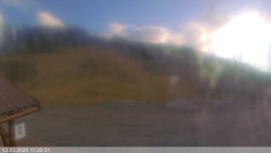 Dolní část sjezdovky