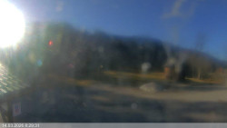 Dolní část sjezdovky