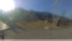 Dolní část sjezdovky