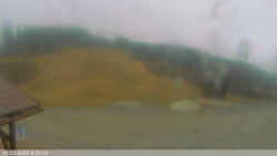 Dolní část sjezdovky