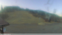 Dolní část sjezdovky