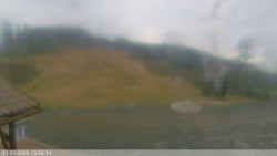 Dolní část sjezdovky