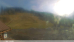 Dolní část sjezdovky