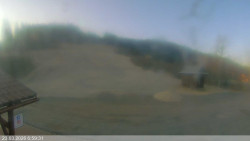 Dolní část sjezdovky