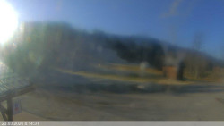 Dolní část sjezdovky