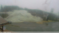 Dolní část sjezdovky