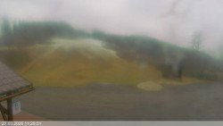 Dolní část sjezdovky