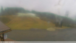 Dolní část sjezdovky