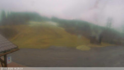 Dolní část sjezdovky